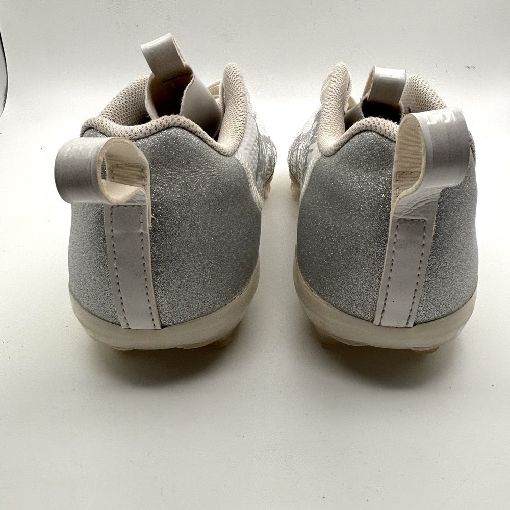 NWT Adidas adizero Spark Mens Size 12 Molded Football Cleats White Silver GY4521 - Picture 3 of 10